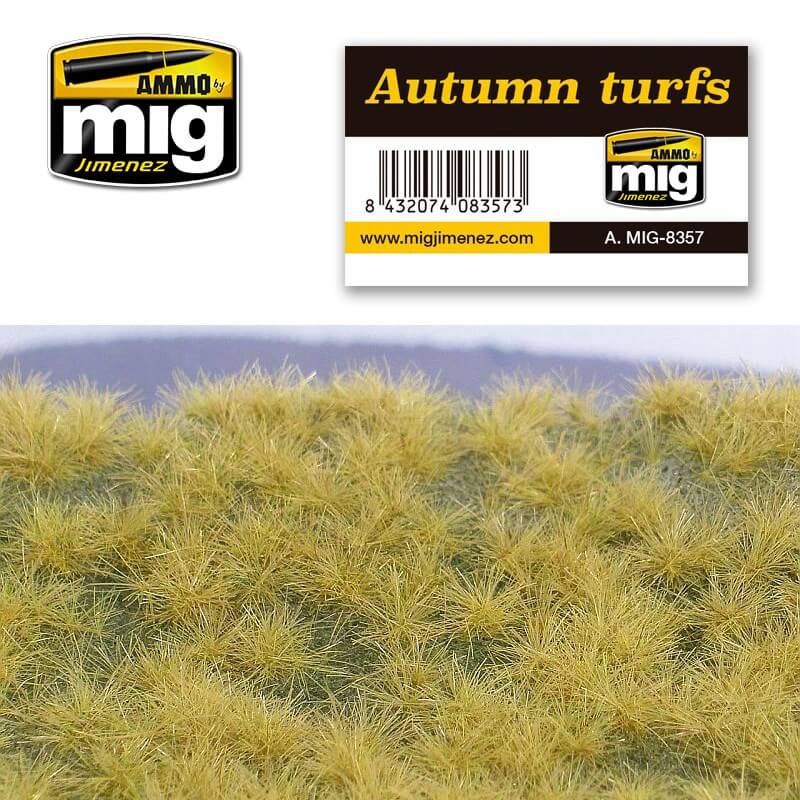 Ammo Grass Mat (225 x 125mm) Autumn Turfs