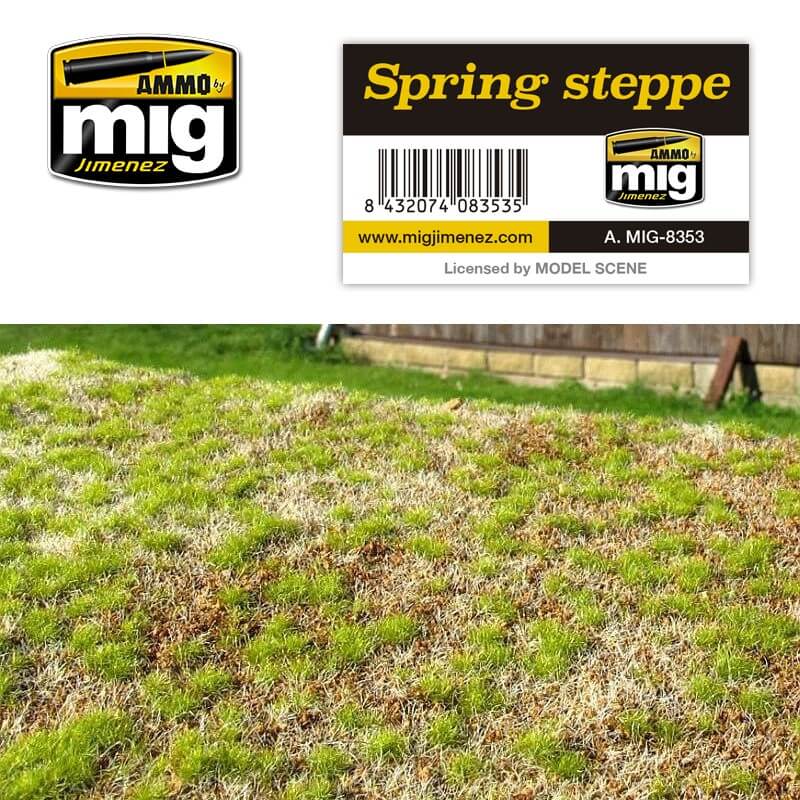 Ammo Grass Mat (225 x 125mm) Spring Steppe