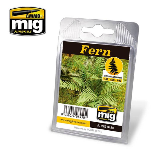 Ammo Laser Cut Plant Fern (for 1/32, 1/35 or 1/48 scale)