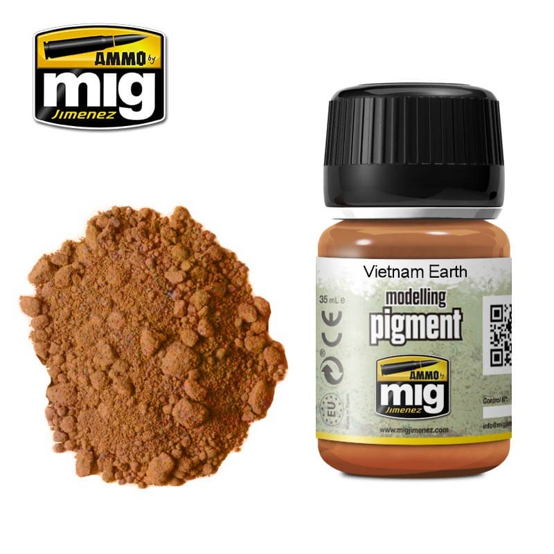 Ammo Modelling Pigment (35ml) 22 Vietnam Earth