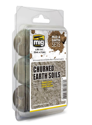 Ammo Mud & Earth Set (35ml x 3) Churned Earth Soils