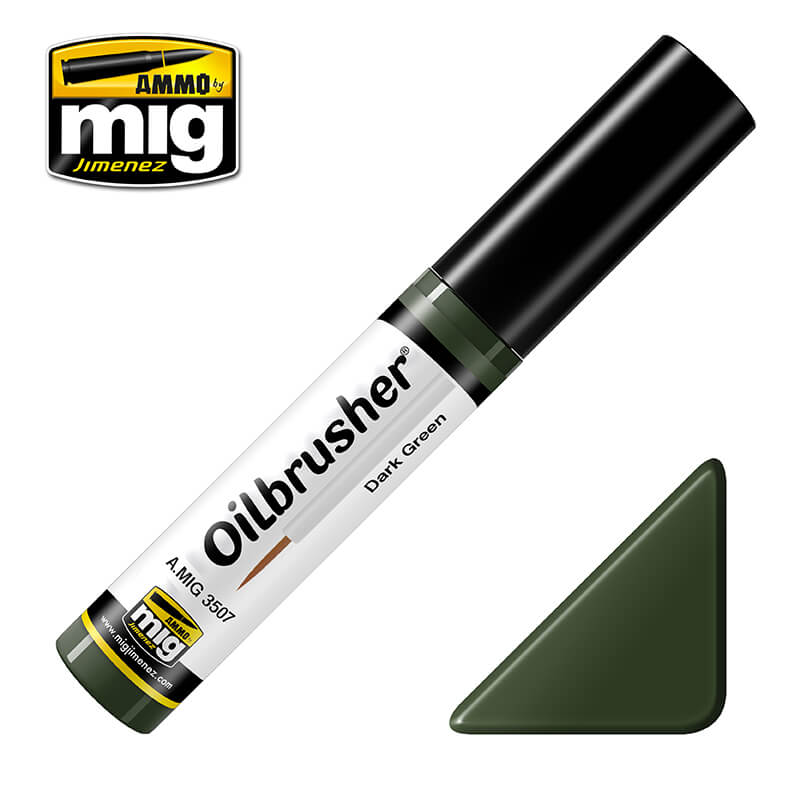 Ammo Oilbrusher (10ml) Dark Green