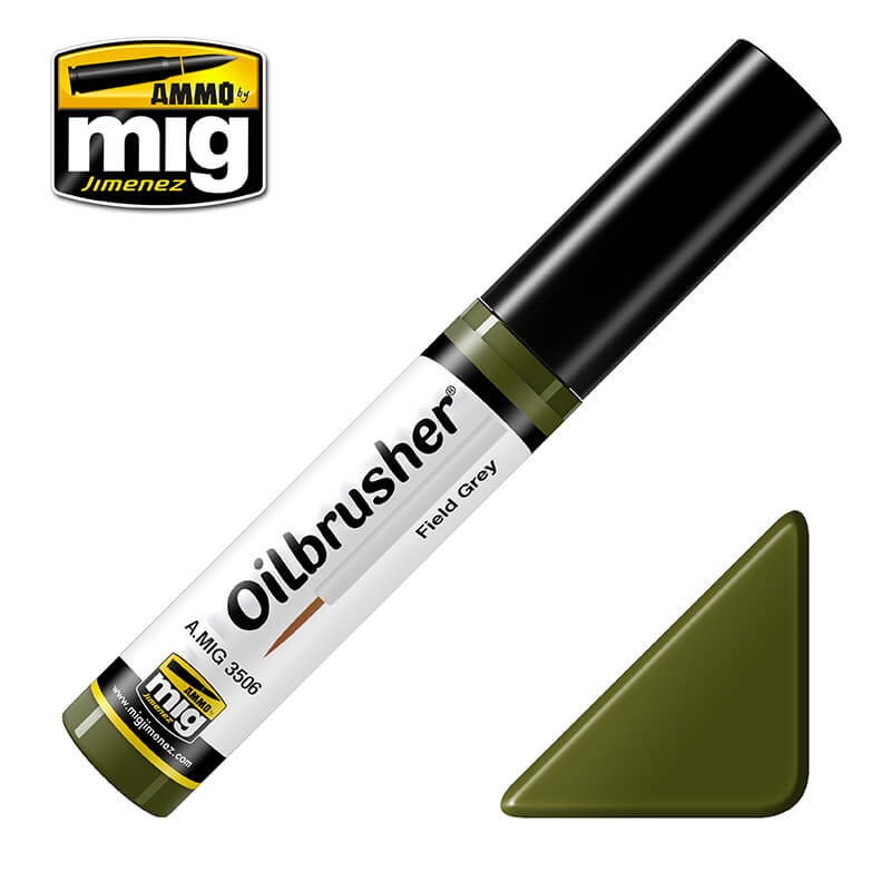 Ammo Oilbrusher (10ml) Field Green