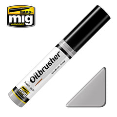 Ammo Oilbrusher (10ml) Medium Gray