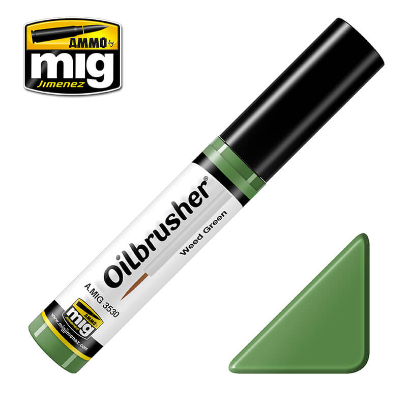 Ammo Oilbrusher (10ml) Weed Green