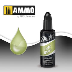 Ammo Shader (10ml) Light Green Shader (Acrylic based for airbrushing)