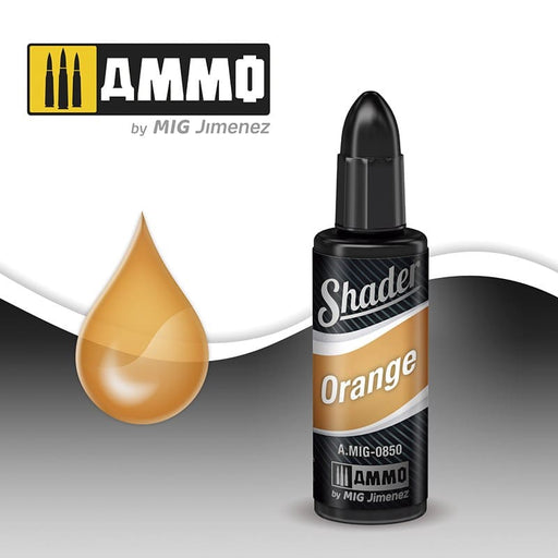 Ammo Shader (10ml) Orange Shader (Acrylic based for airbrushing)