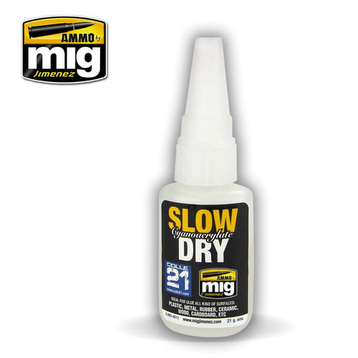 Ammo Slow Dry Cyanoacrylate (21g)