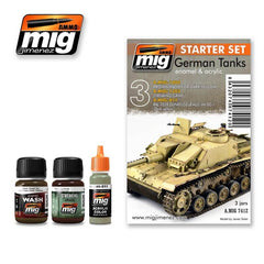 Ammo Starter Set #03 German Tanks (Enamel 35ml x 2 & Acrylic 17ml x 1)