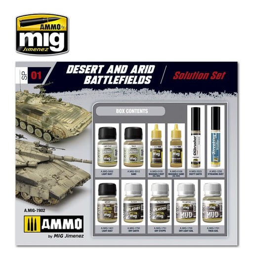 Ammo Super Pack 01 Desert & Arid Battlefields Solution Set