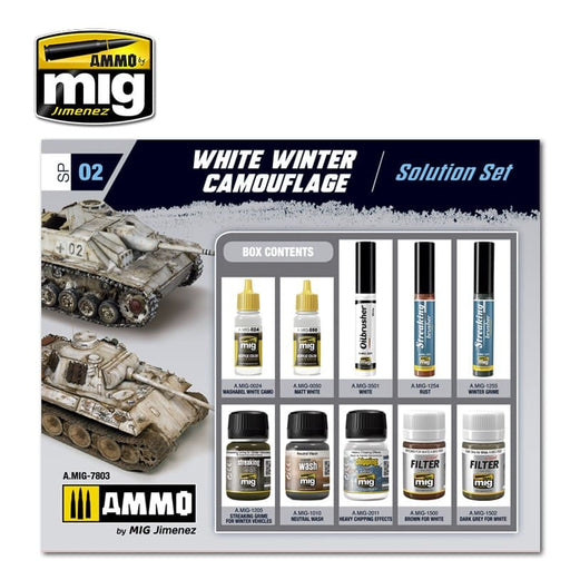Ammo Super Pack 02 White Winter Camouflage Solution Set