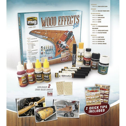 Ammo Wood Effects Set (2 decals & 13 jars)