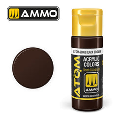 Ammo ATOM-20063 Black Brown (20ml)