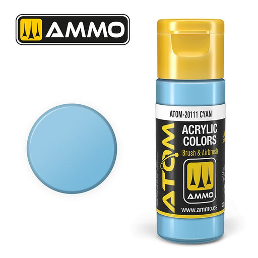 Ammo ATOM-20111 Cyan (20ml)