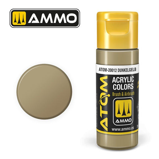 Ammo ATOM-20012 Dunkelgelb (20ml)