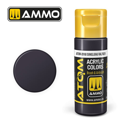Ammo ATOM-20160 Dunkelgrau RAL7021 (20ml)