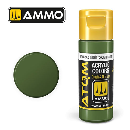 Ammo ATOM-20075 Hellgrün / Chromate Green (20ml)