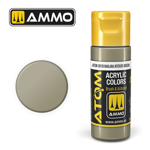 Ammo ATOM-20139 Nakajima Interior Green (20ml)