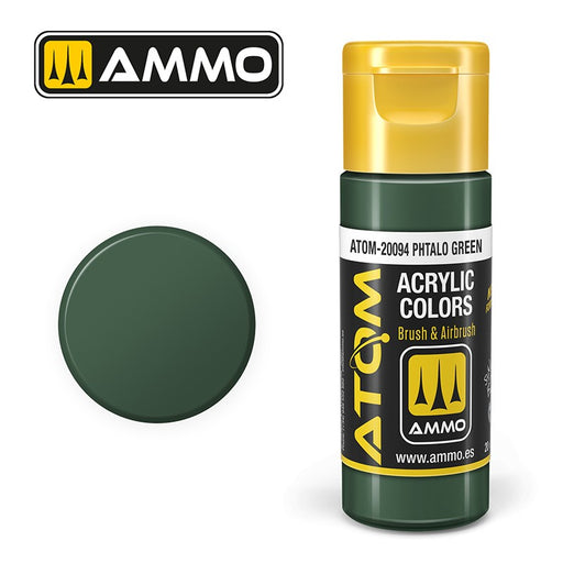 Ammo ATOM-20094 Phtalo Green (20ml)