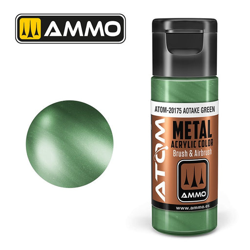 Ammo ATOM-20175 METALLIC Aotake Green (20ml)