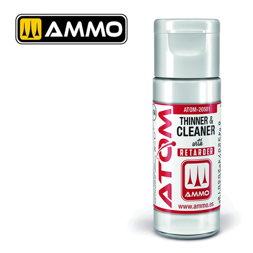 Ammo ATOM-20501 Thinner and Cleaner with Retarder (20ml)