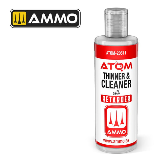 Ammo ATOM-20511 Thinner and Cleaner with Retarder (60mL)