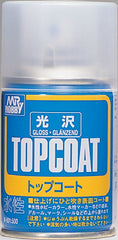 B501 Mr. Topcoat (Aqueous) Gloss Spray (86ml)