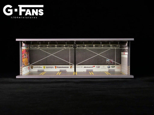 1/64 G-Fans 710010 Parking Garage with LED Diorama