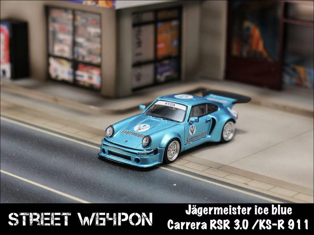 Modèle Réduit Porsche 911 Carrera RSR 3.0 KS-R 1/64 SW - Diecast, Deux Choix De Couleurs