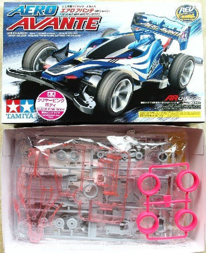 1/32 Mini 4WD REV Aero Avante Clear Pink Body Special (AR Chassis) (MP)