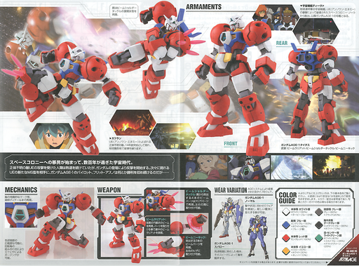 1/144 HG AGE #05 Gundam AGE-1 Titus