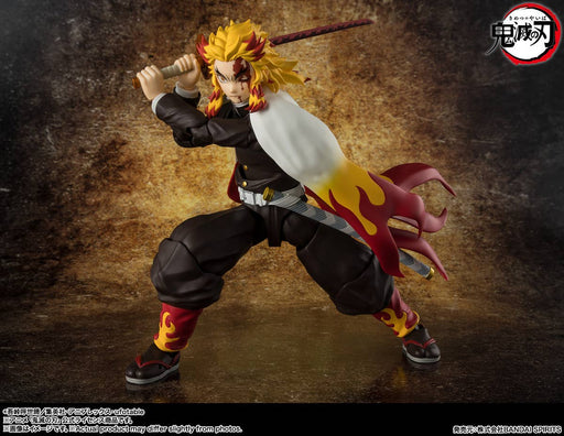 Tamashii Nations S.H. Figuarts Demon Slayer Kyojuro Rengoku Action Figure