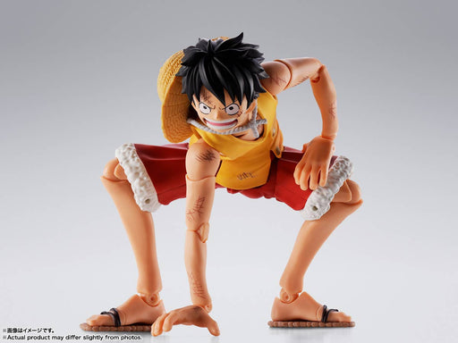 Tamashii Nations S.H. Figuarts One Piece Monkey D. Luffy Marineford Action Figure