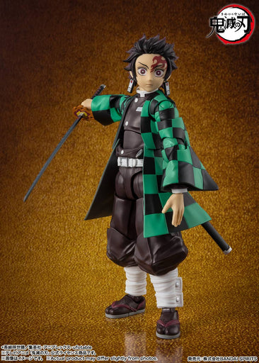 Tamashii Nations S.H.Figuarts Tanjiro Kamado Battle of Infinite Castle Ver. (Demon Slayer) Action Figure