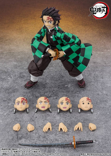 Tamashii Nations S.H.Figuarts Tanjiro Kamado Battle of Infinite Castle Ver. (Demon Slayer) Action Figure