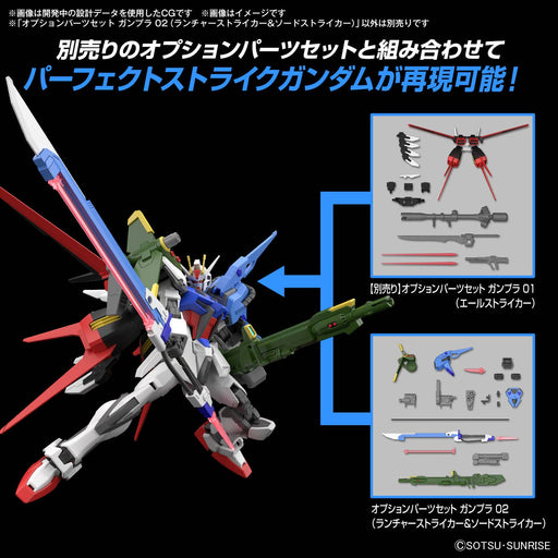 1/144 Gundam Option Parts Set Gunpla 02 Launcher Striker and Sword Striker