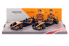 Bburago 1/43 McLaren Team MCL39 F1 Team 2025 Norris #4 & Piastri #81 F1 World Champion 2-Pack Horizontal