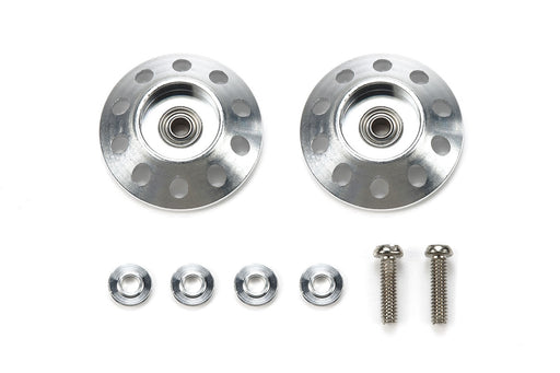 Mini 4WD GUP HG 19mm Lightweight Tapered Aluminum Ball-Race Rollers (Ringless) (2 pieces)