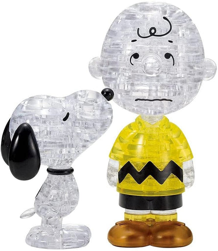 Beverly Snoopy & Charlie Brown 77pcs Crystal 3D Jigsaw Puzzle