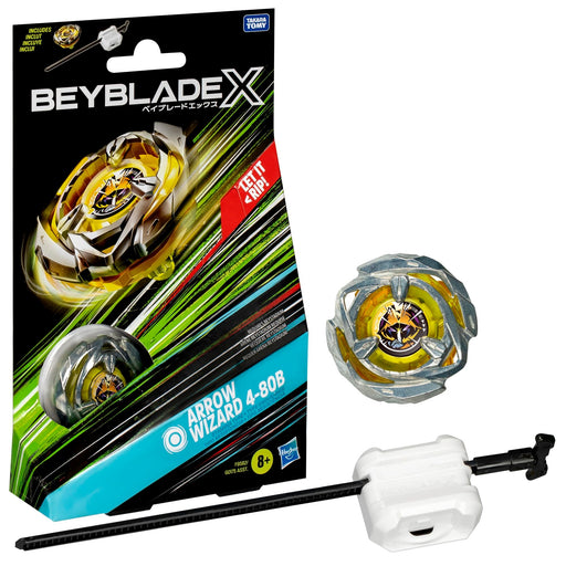 Takara Tomy Beyblade X Launcher Arrow Mysterious 4-80B Starter Pack Top & Launcher