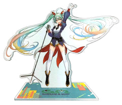 Gundam 45th Anniversary x Hatsune Miku Aurora Big Acrylic Stand