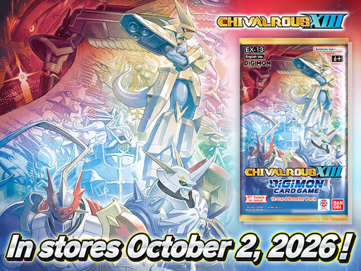 Digimon Card Game EX-13 Extra Booster Chivalrous XIII (Royal Knights)