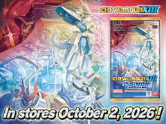 Digimon Card Game EX-13 Extra Booster Chivalrous XIII (Royal Knights)