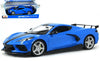 1/18 Maisto Chevrolet Corvette Stingray Coupe High Wing Blue