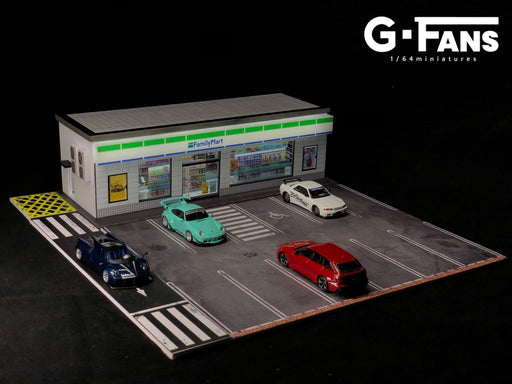 1/64 G-Fans 710021 Family Mart with LED Diorama