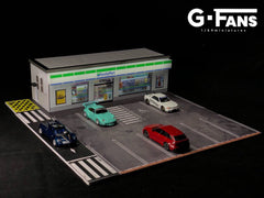 1/64 G-Fans 710021 Family Mart with LED Diorama