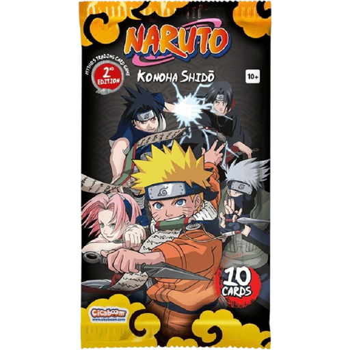 Mythos Naruto TCG Konoha Shido 2nd Edition First Set Booster Box 24 Packs English
