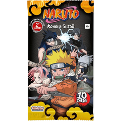 Mythos Naruto TCG Konoha Shido 2nd Edition First Set Booster Pack
