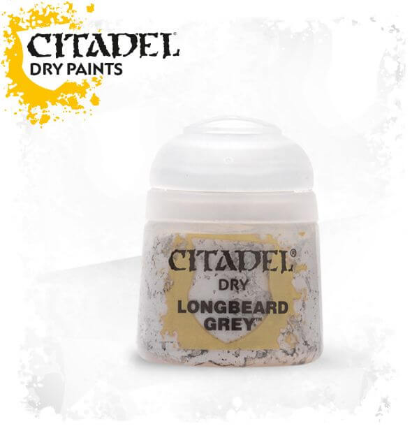 Citadel Dry Paint (12ml) Longbeard Grey