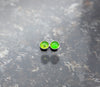 Clear Dome Green M (4.0/4.5/5.0/5.5/6.0mm diameter) (7 pieces each)